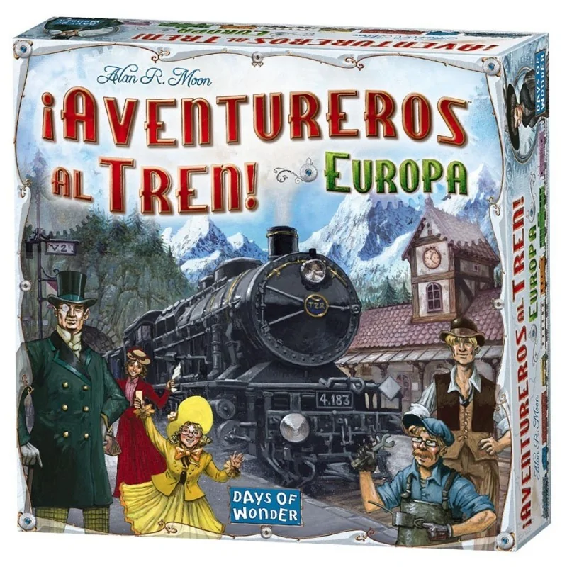 ¡Aventureros al Tren! Europa de Asmodee en Juegos de Tablero | La Cueva Roja