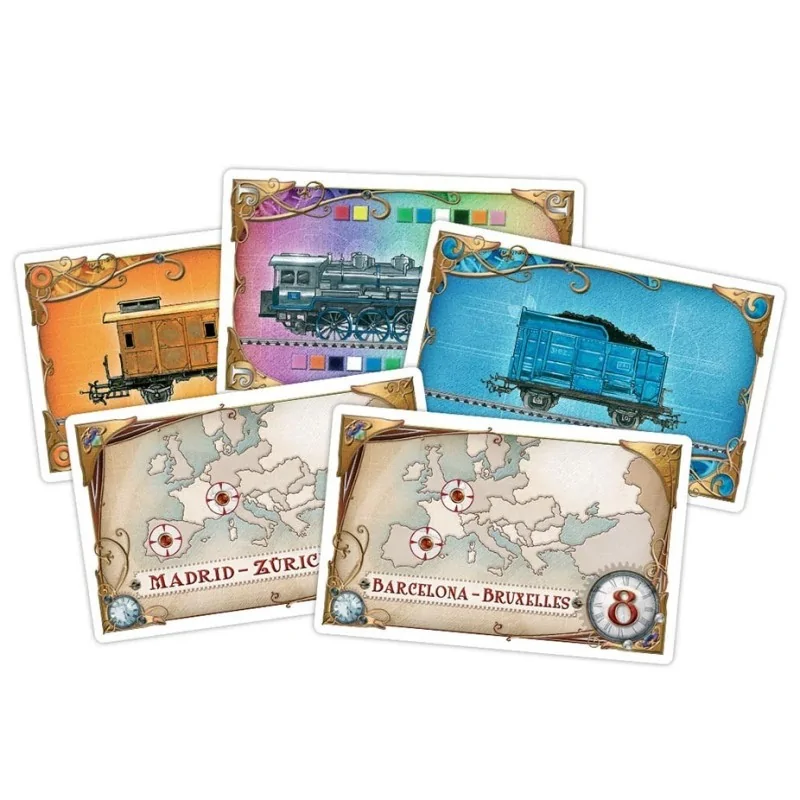 ¡Aventureros al Tren! Europa de Asmodee en Juegos de Tablero | La Cueva Roja