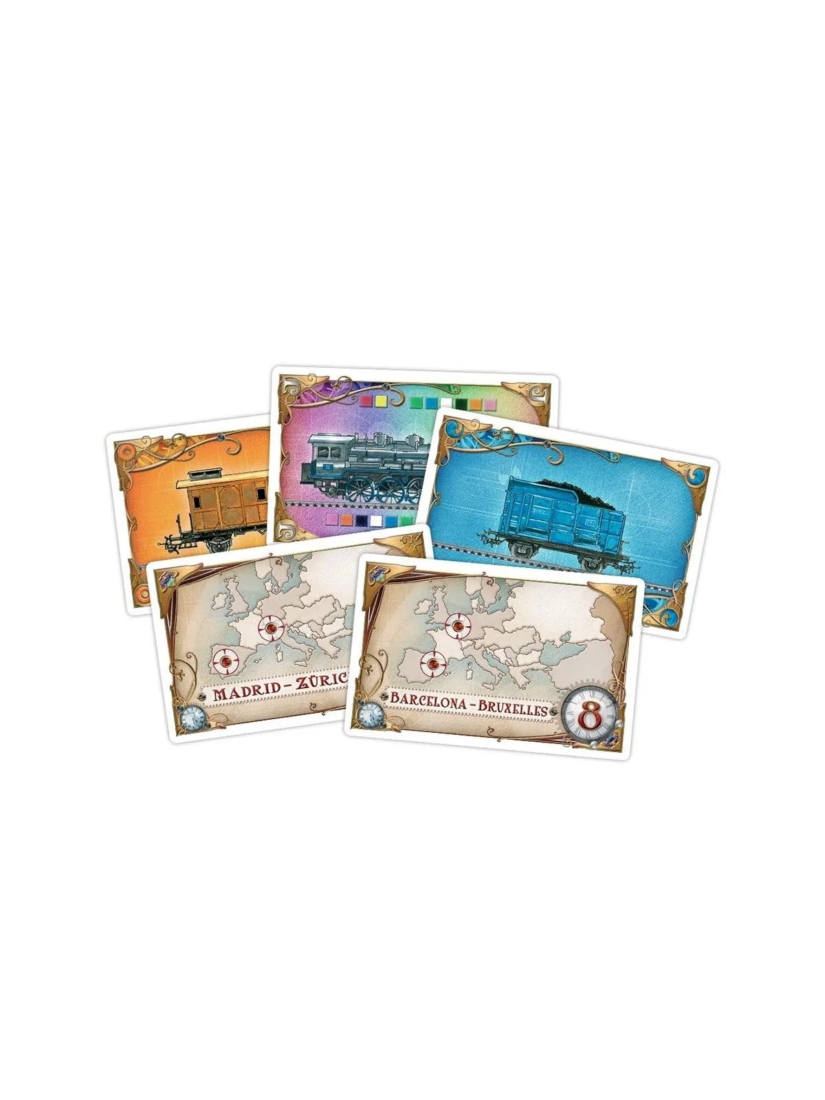 ¡Aventureros al Tren! Europa de Asmodee en Juegos de Tablero | La Cueva Roja