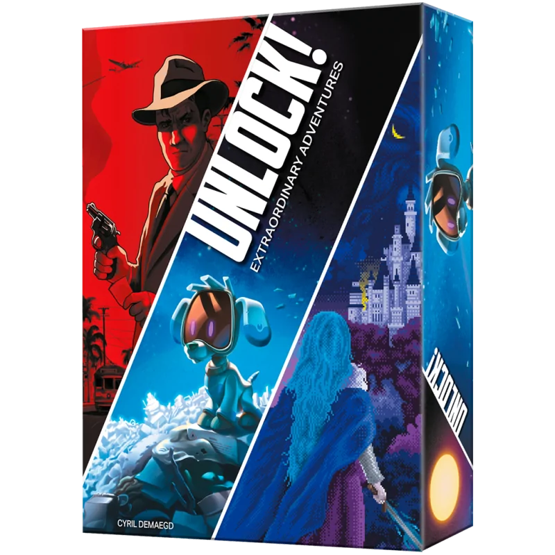 Unlock! Extraordinary Adventures de Space Cowboys en Juegos de Tablero | La Cueva Roja
