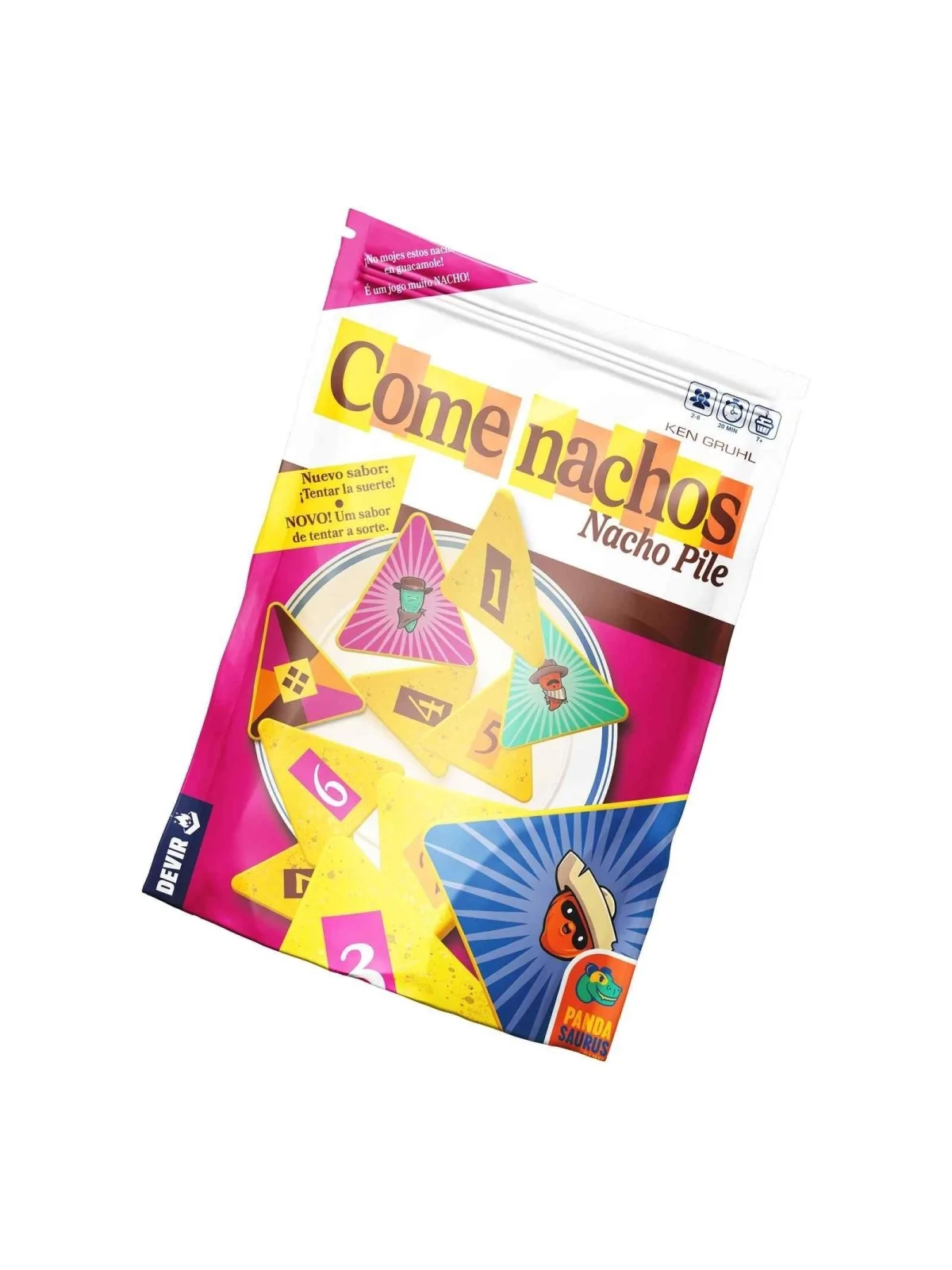 Come Nachos (Nacho Pile) de Devir en Juegos de Tablero | La Cueva Roja