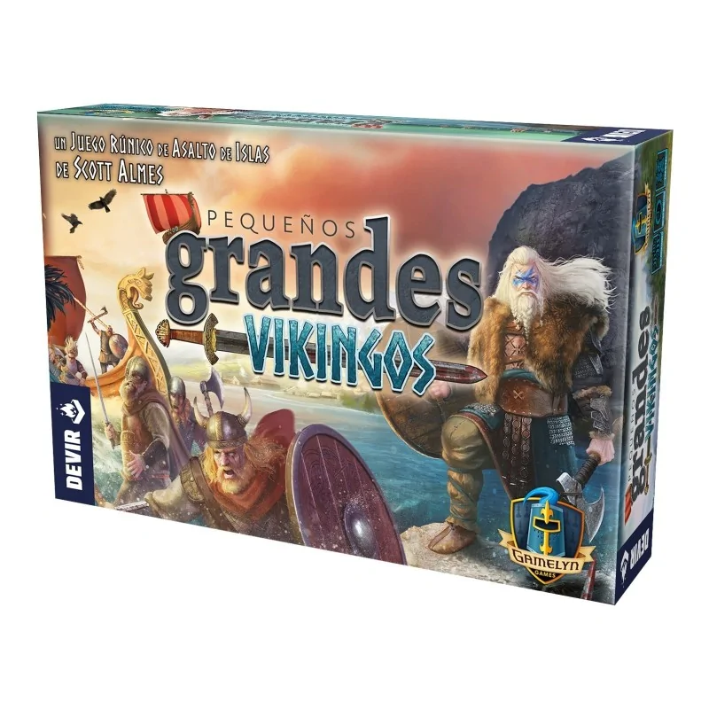 Pequeños Grandes Vikingos de Devir en Juegos de Tablero | La Cueva Roja