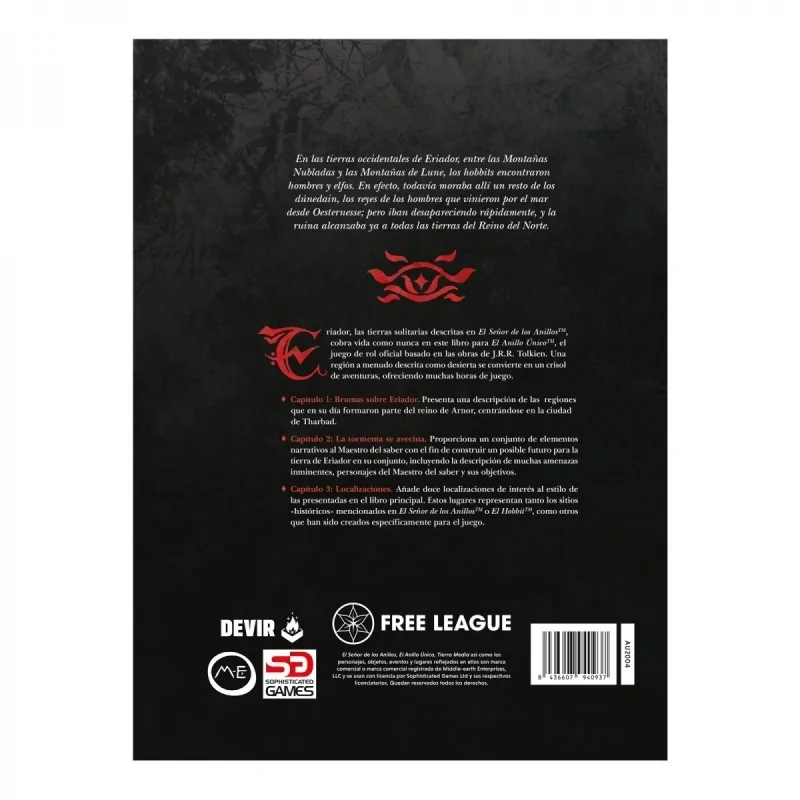 El Anillo Único 2 Ed. : Ruinas del Reino Perdido de Devir en Juegos de Rol | La Cueva Roja