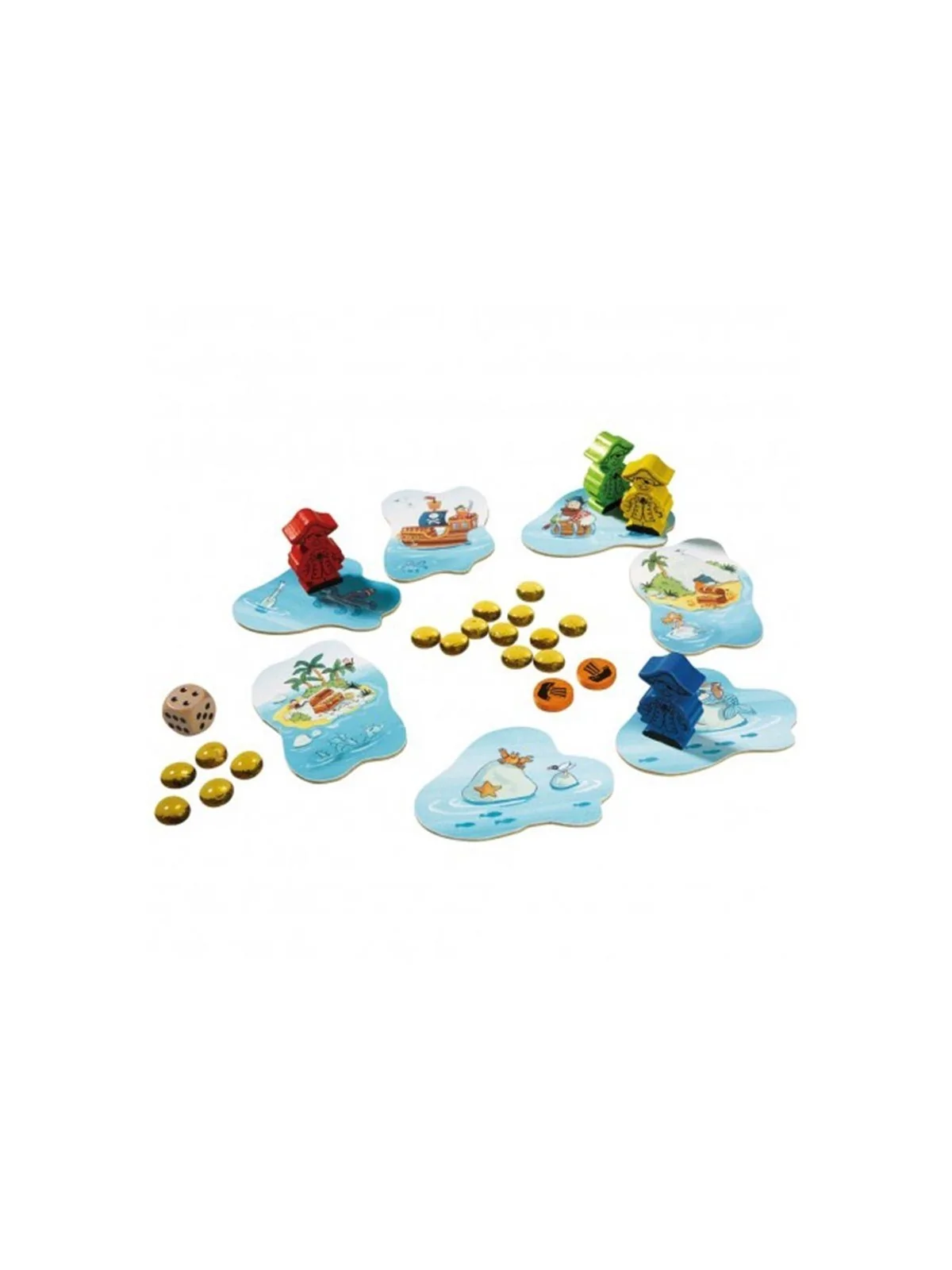 Piratas de la Suerte de Haba en Juegos de Tablero | La Cueva Roja