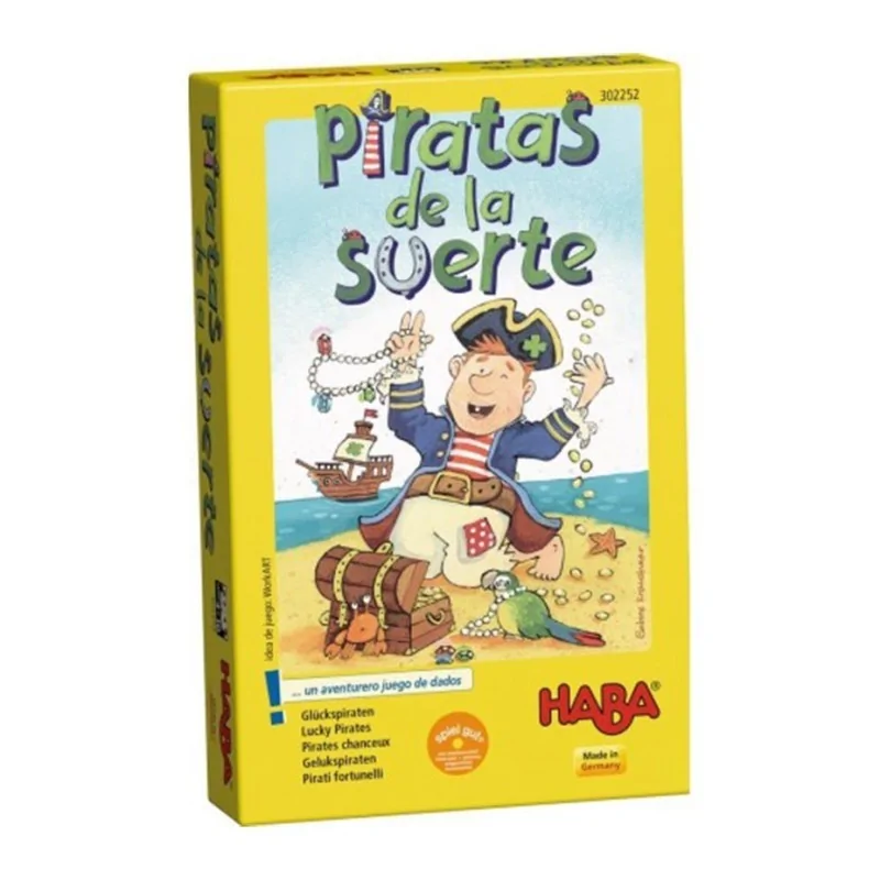 Piratas de la Suerte de Haba en Juegos de Tablero | La Cueva Roja