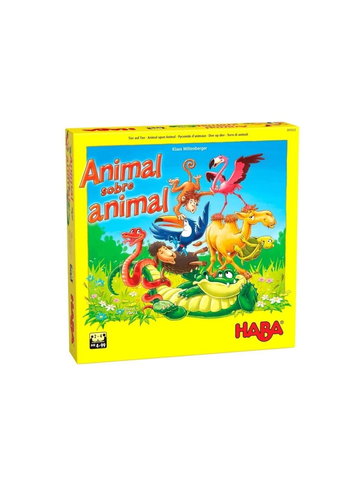 Animal Sobre Animal: El Tambaleante Juego de Apilar de Haba en Juegos de Tablero | La Cueva Roja