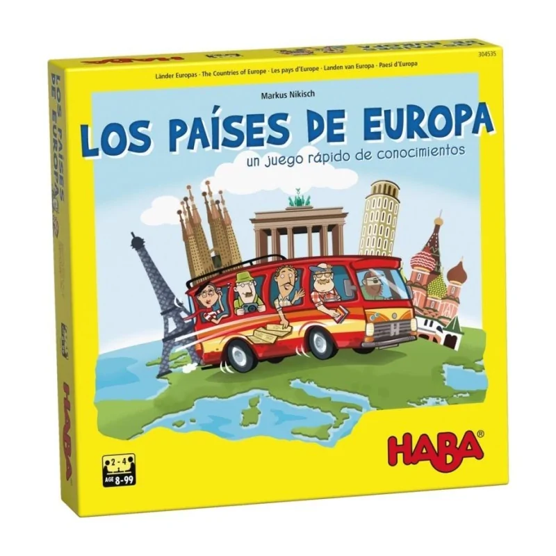 Los Países de Europa de Haba en Juegos de Tablero | La Cueva Roja