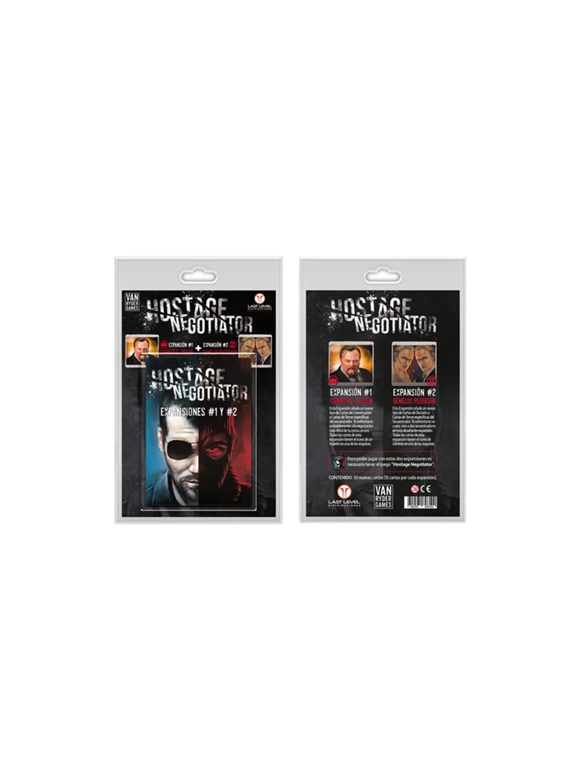 Hostage El Negociador: Expansión 1 y 2 de Last Level en Juegos de Cartas | La Cueva Roja