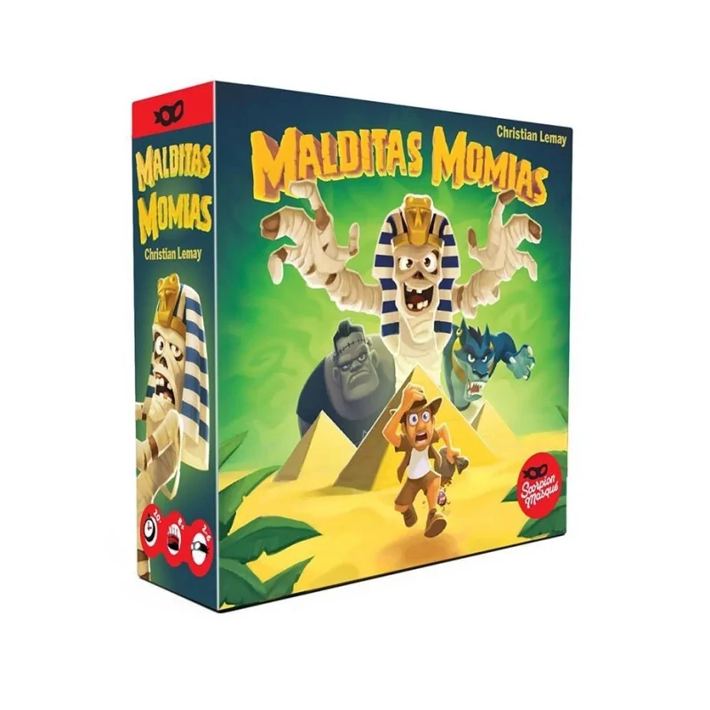 Malditas Momias de Le Scorpion Masqué en Juegos de Tablero | La Cueva Roja