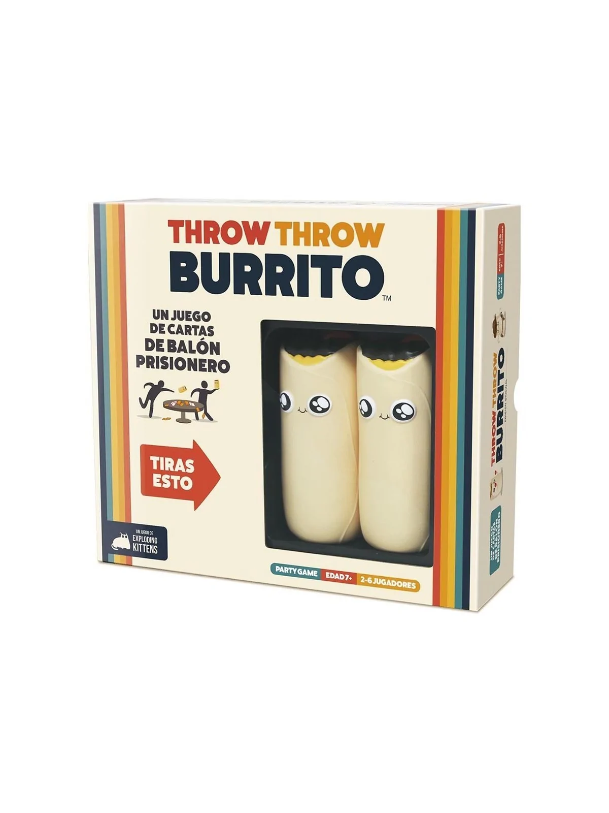 Throw Throw Burrito de Exploding Kittens en Juegos de Cartas | La Cueva Roja