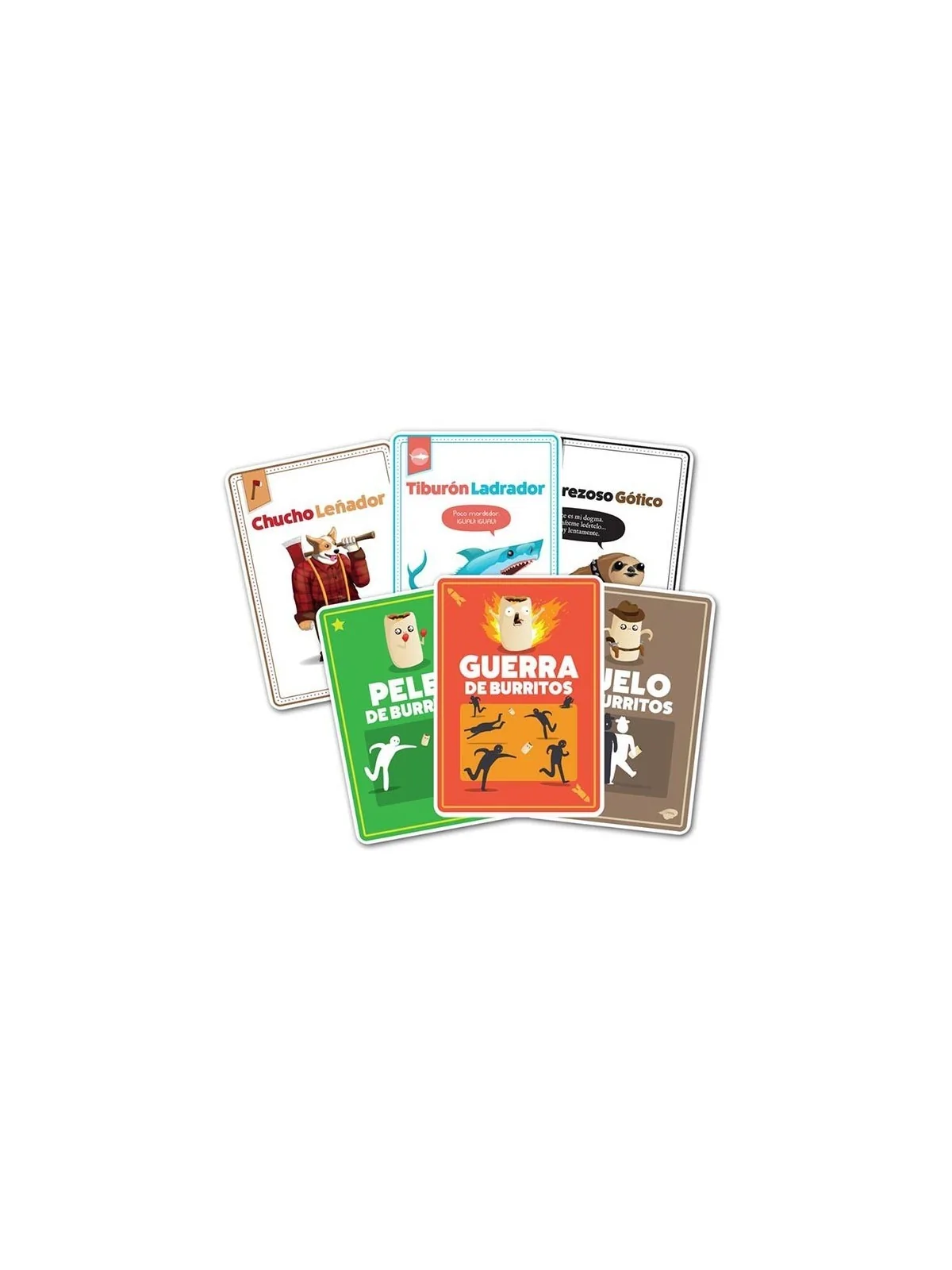 Throw Throw Burrito de Exploding Kittens en Juegos de Cartas | La Cueva Roja