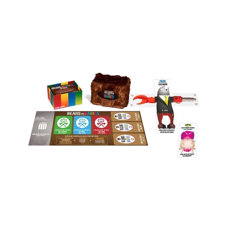 Bears vs Babies de Exploding Kittens en Juegos de Cartas | La Cueva Roja