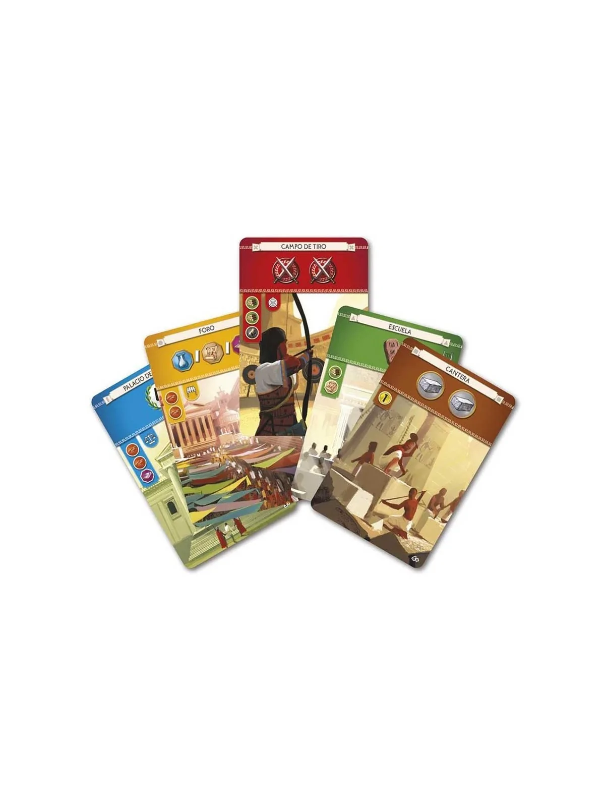 7 Wonders Nueva Edición de Repos Production en Juegos de Tablero | La Cueva Roja