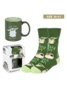Star Wars: The Mandalorian Taza y Calcetines Set Grogu 36-41 de Disney en Merchandising | La Cueva Roja