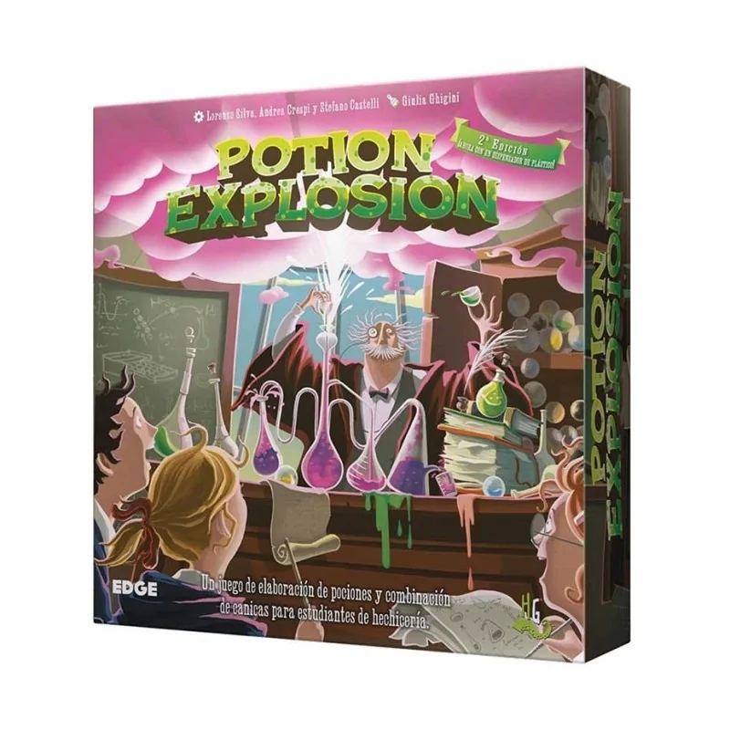 Potion Explosion de Edge en Juegos de Tablero | La Cueva Roja