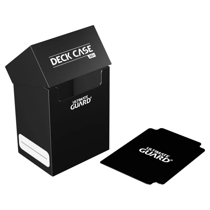 Ultimate Guard Deck Case Tamaño Estandar 80+ Negro de Ultimate Guard en Accesorios | La Cueva Roja