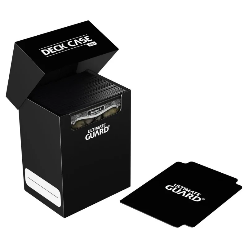 Ultimate Guard Deck Case Tamaño Estandar 80+ Negro de Ultimate Guard en Accesorios | La Cueva Roja