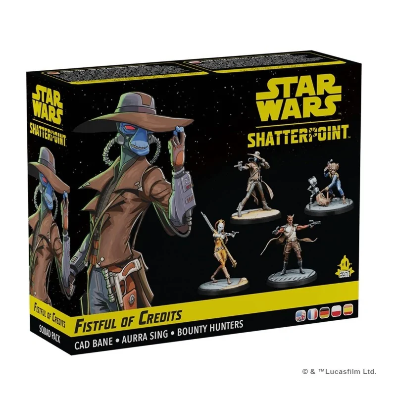 Star Wars Shatterpoint: Fistful of Credits Cad Bane Squad Pack de Juegos en Juegos de Tablero | La Cueva Roja