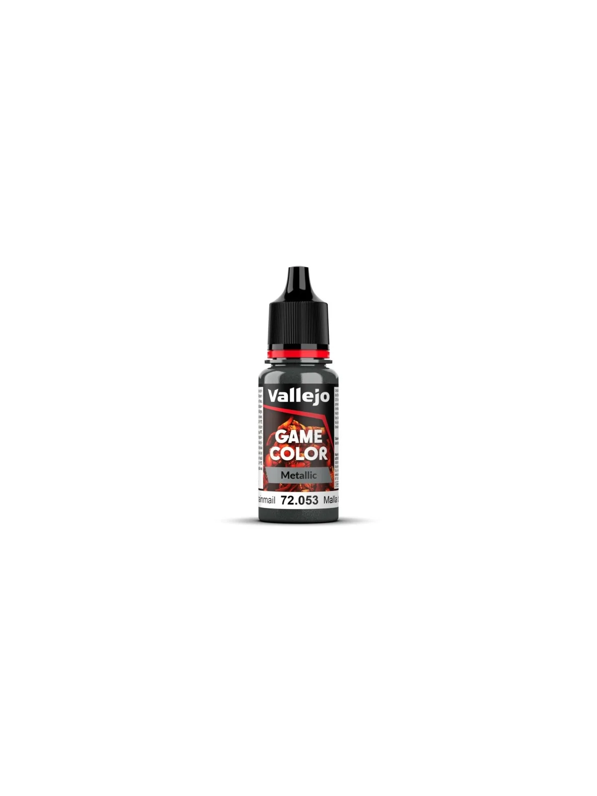 Malla de Acero Game Color Metal Vallejo 18 ml (72053) de Vallejo en Game Color | La Cueva Roja