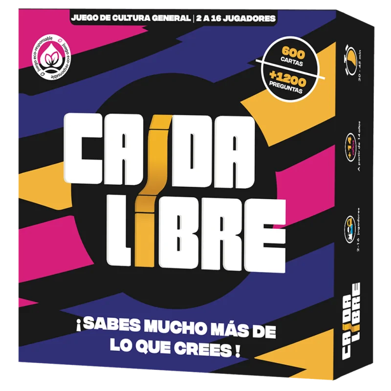 Caida Libre de La Caja en Juegos de Tablero | La Cueva Roja