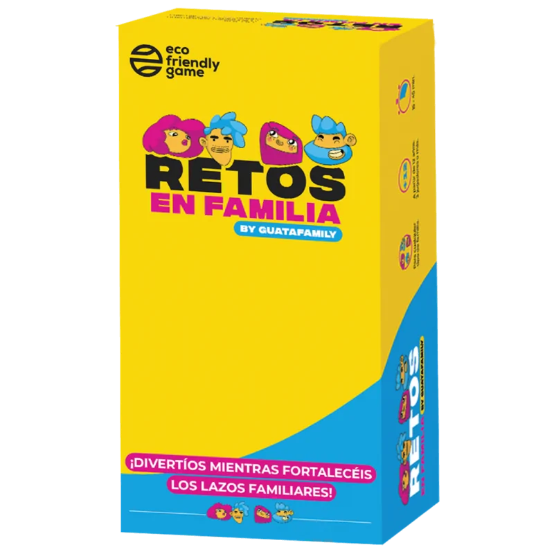 Retos en Familia de La Caja en Juegos de Tablero | La Cueva Roja