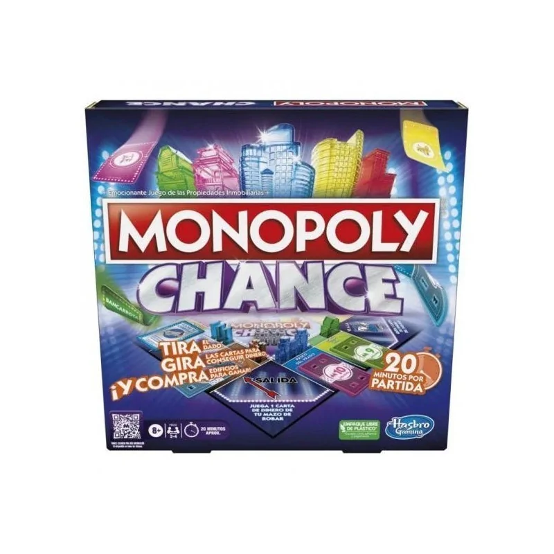 Monopoly Chance de Hasbro en Juegos de Tablero | La Cueva Roja