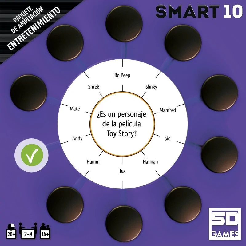 Smart 10: Entretenimiento de SD GAMES en Juegos de Tablero | La Cueva Roja
