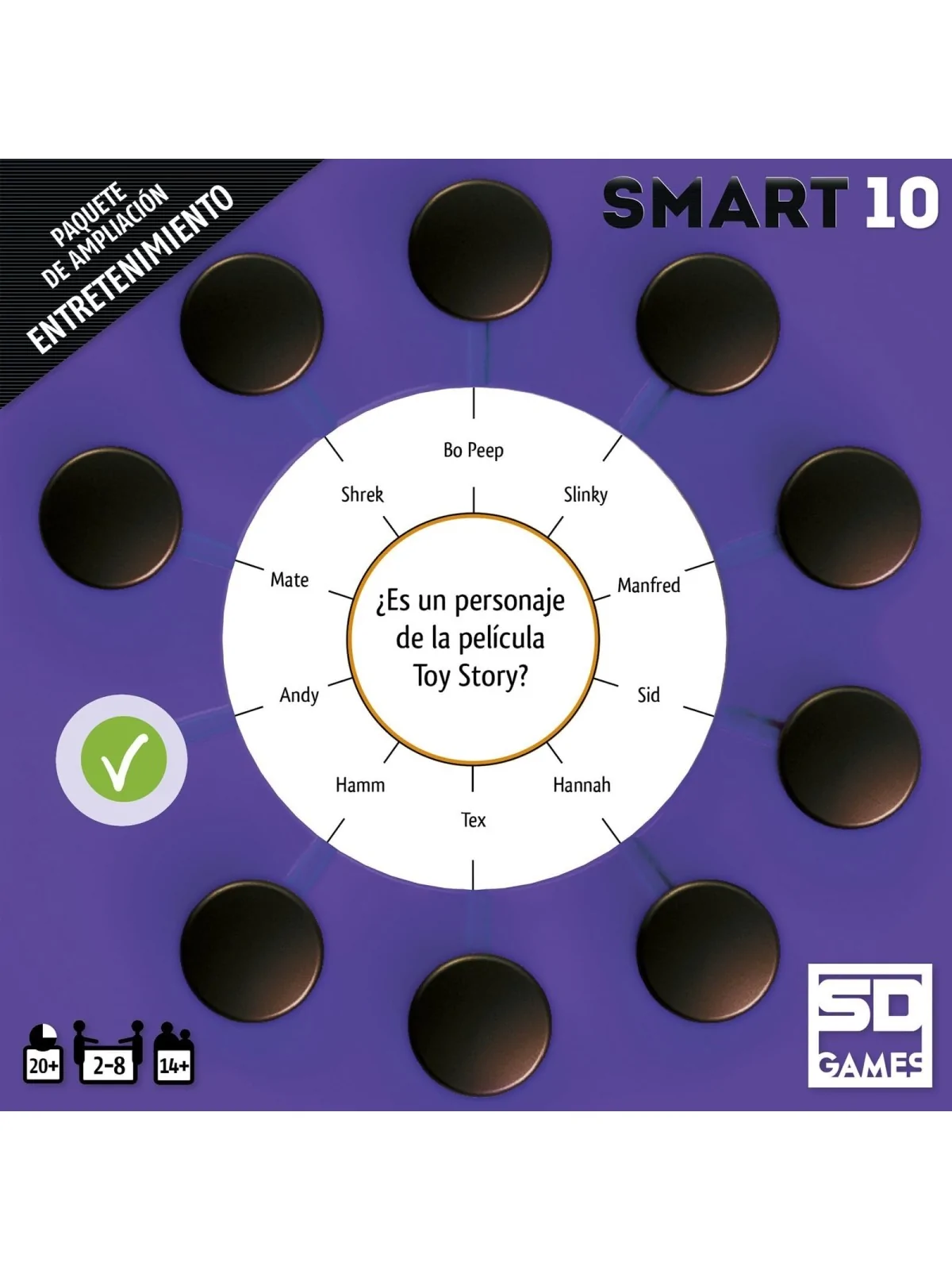 Smart 10: Entretenimiento de SD GAMES en Juegos de Tablero | La Cueva Roja