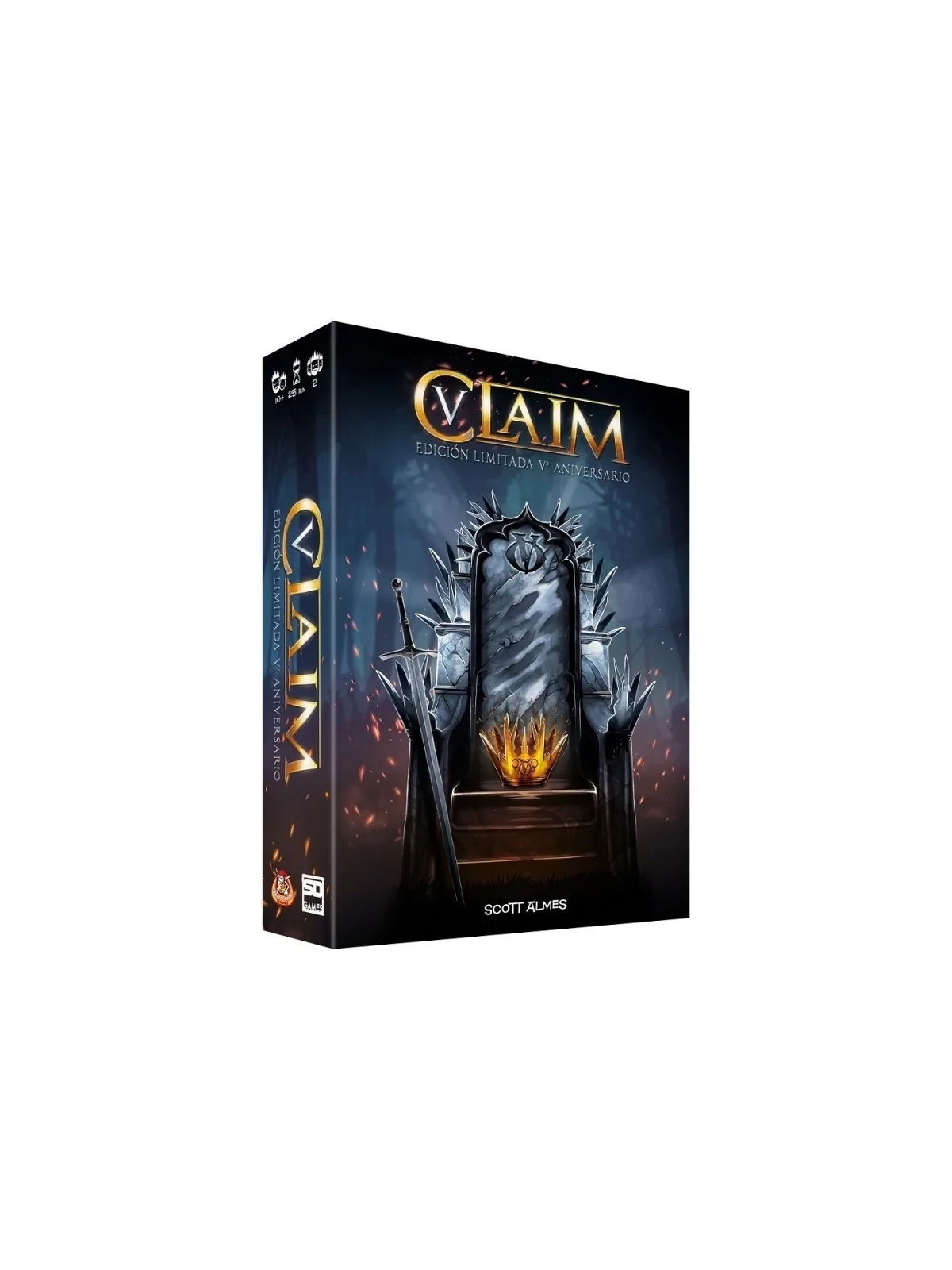Claim V Aniversario (Edición Limitada) de SD GAMES en Juegos de Tablero | La Cueva Roja