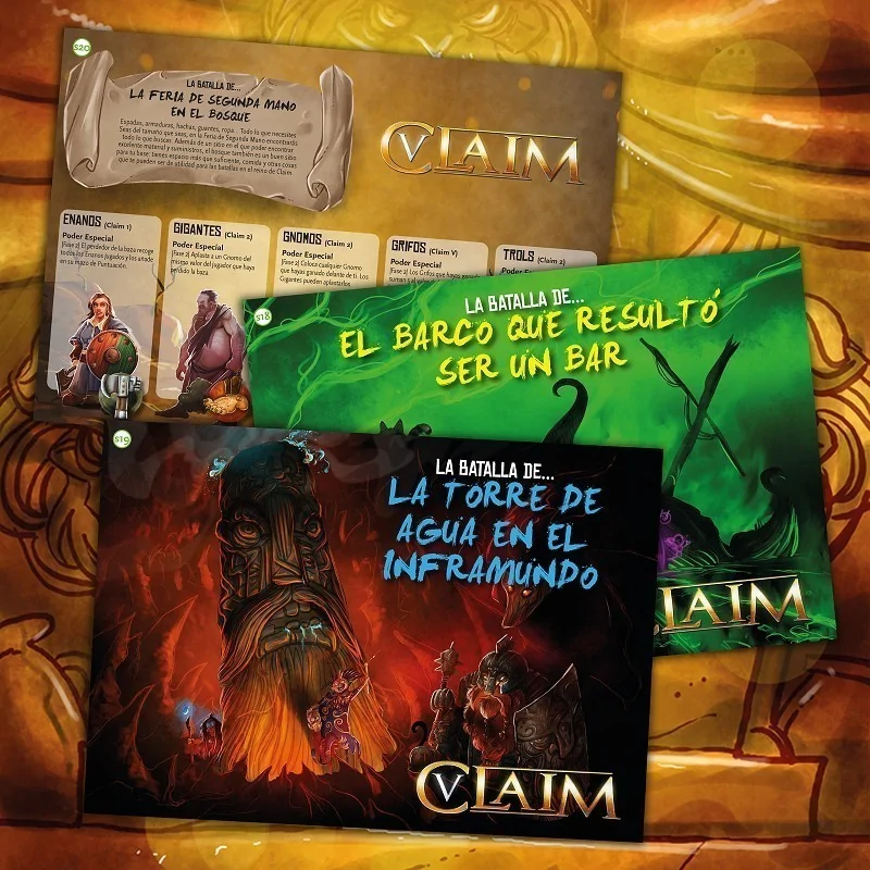 Claim V Aniversario (Edición Limitada) de SD GAMES en Juegos de Tablero | La Cueva Roja