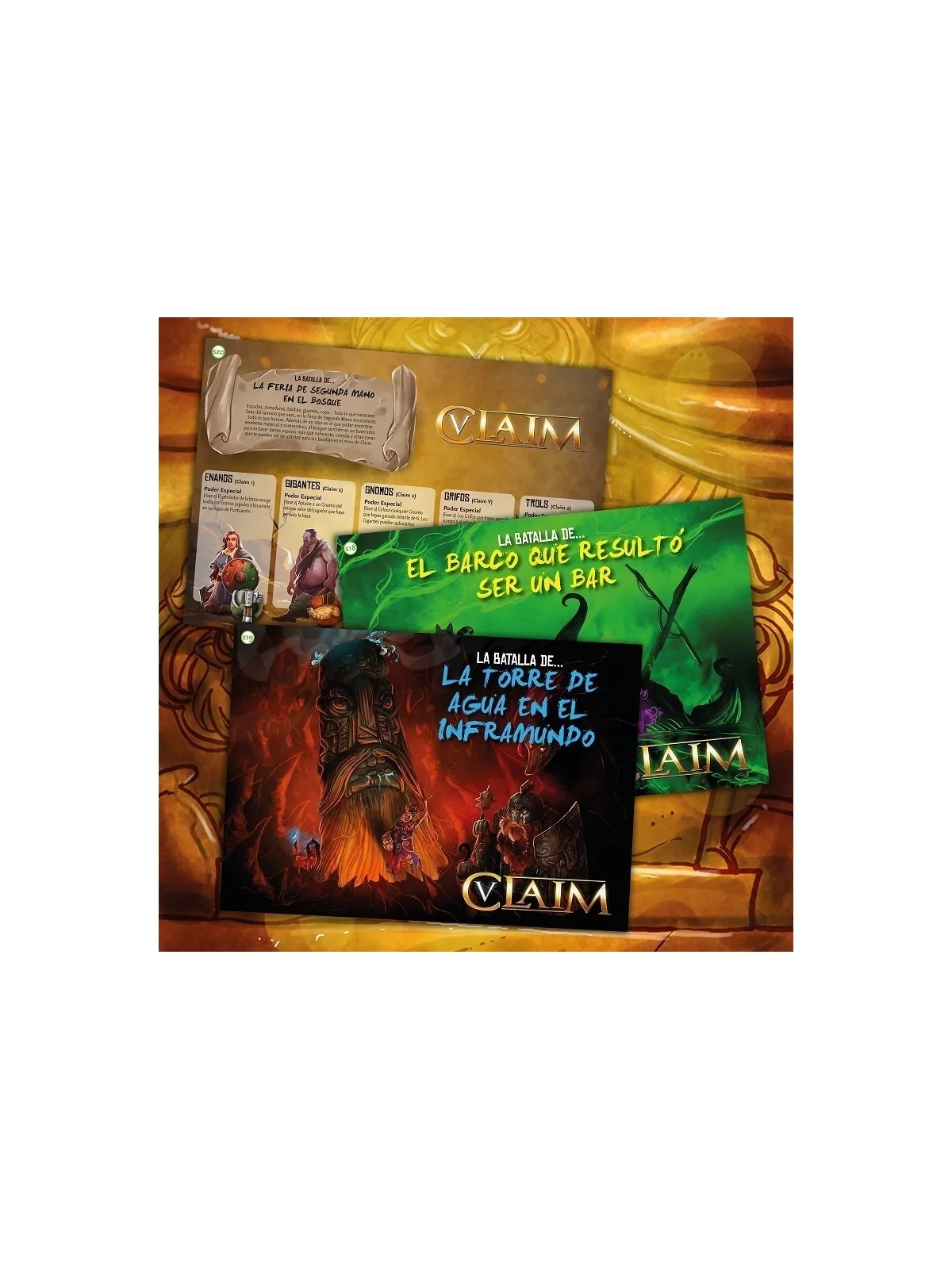 Claim V Aniversario (Edición Limitada) de SD GAMES en Juegos de Tablero | La Cueva Roja