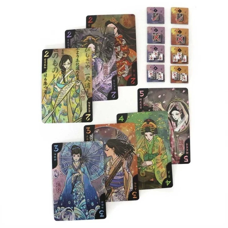 Hanamikoji de Two Tomatoes en Juegos de Cartas | La Cueva Roja