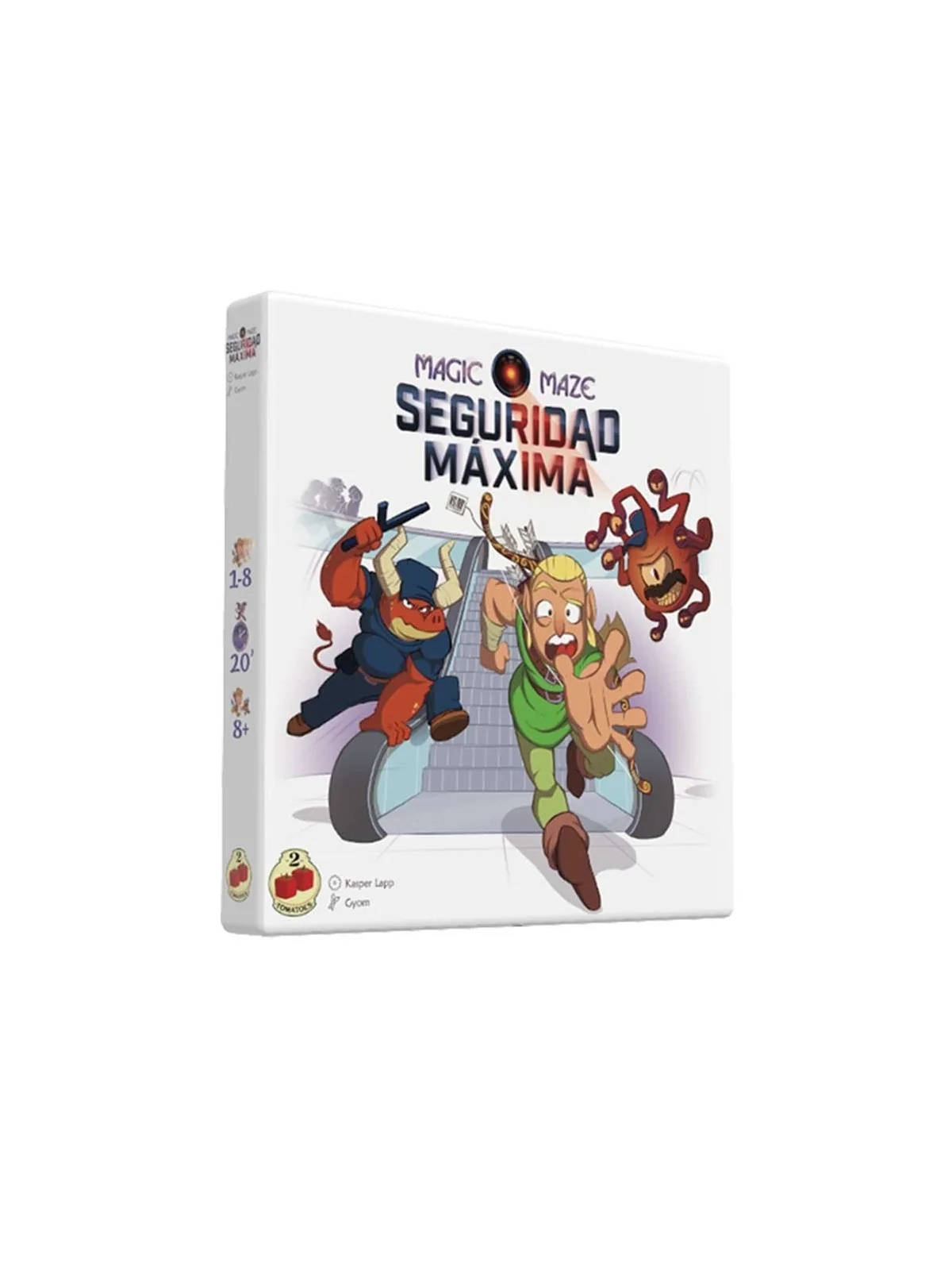 Magic Maze: Expansión Máxima Seguridad de Two Tomatoes en Juegos de Tablero | La Cueva Roja