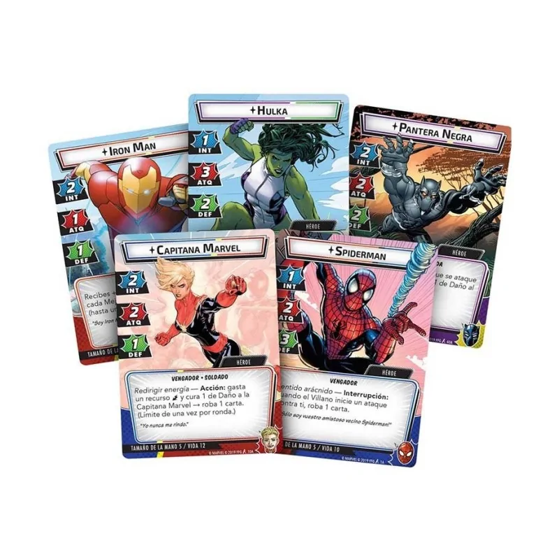 Marvel Champions: El Juego de Cartas de Fantasy Flight Games en Juegos de Cartas | La Cueva Roja