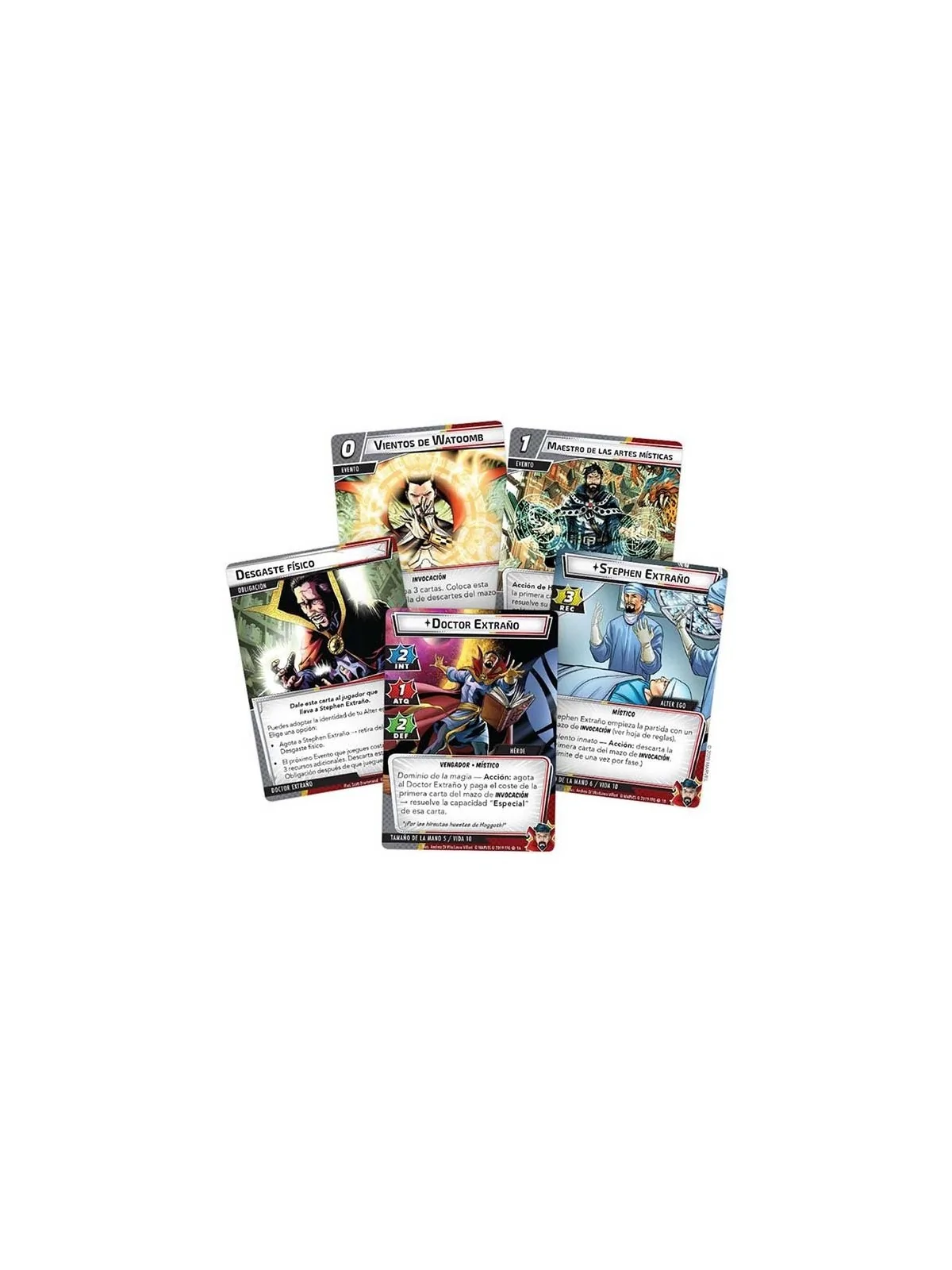 Marvel Champions: Doctor Extraño de Fantasy Flight Games en Juegos de Cartas | La Cueva Roja