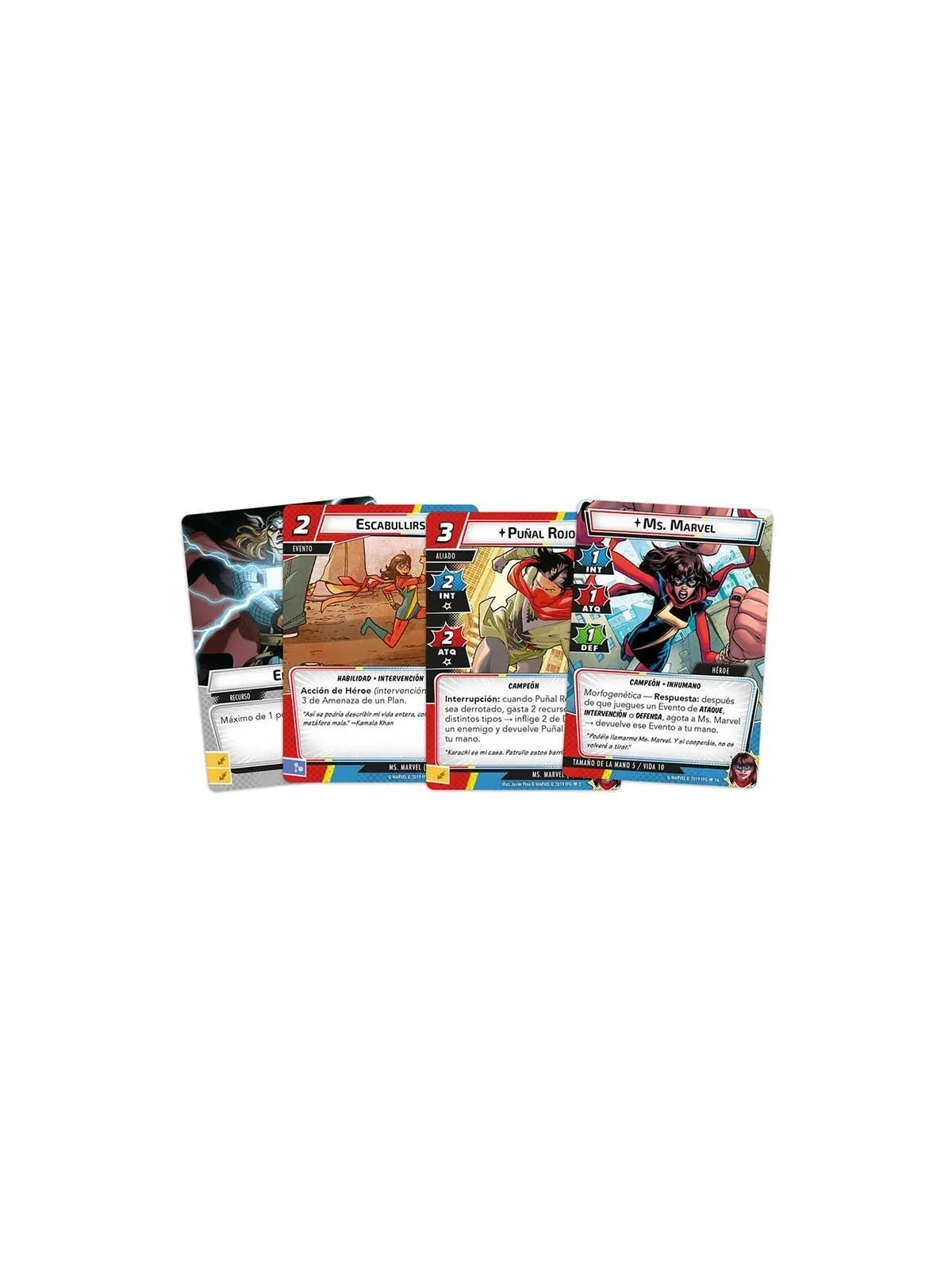 Marvel Champions: Ms. Marvel de Fantasy Flight Games en Juegos de Cartas | La Cueva Roja