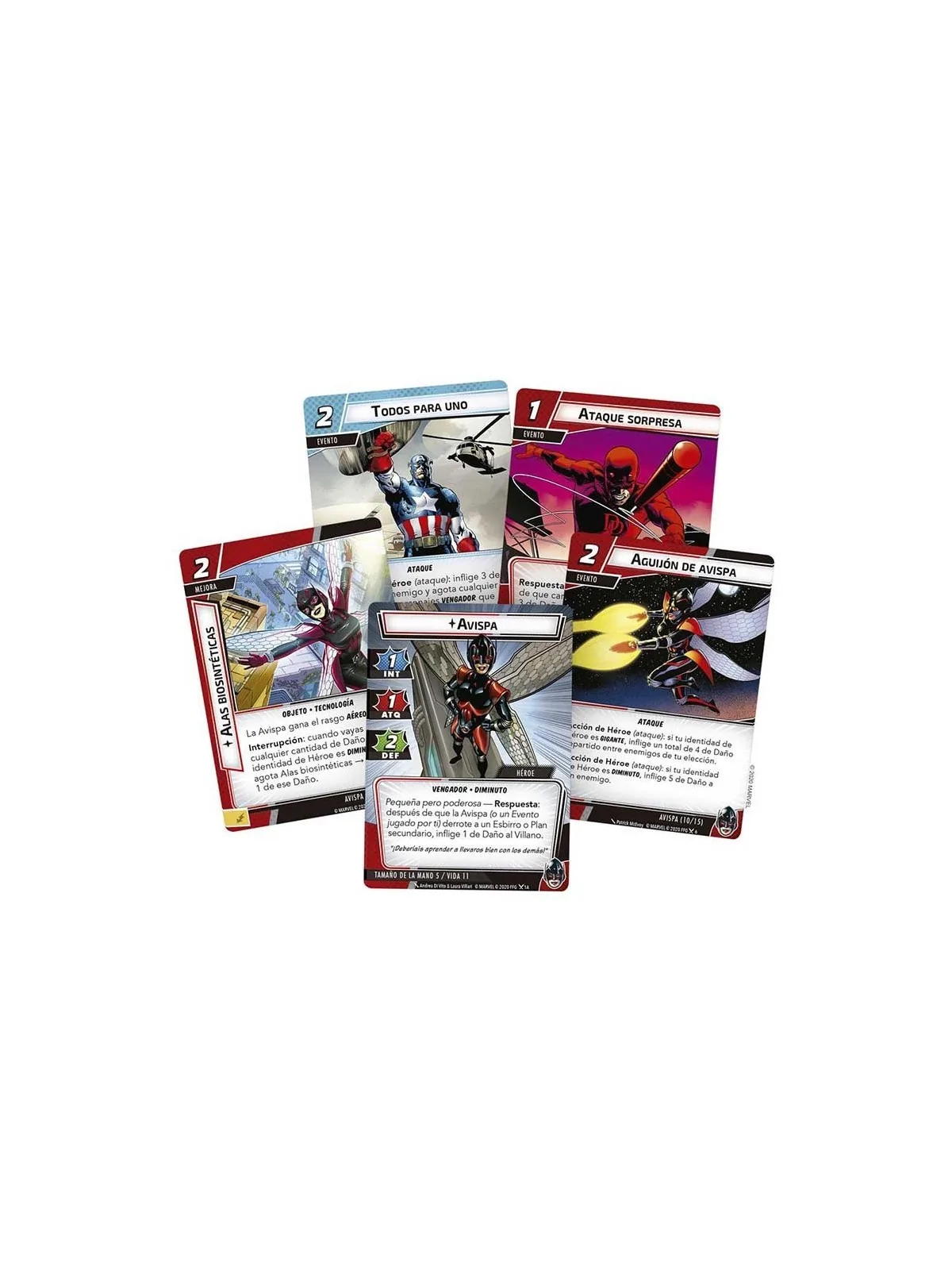 Marvel Champions: Wasp de Fantasy Flight Games en Juegos de Cartas | La Cueva Roja