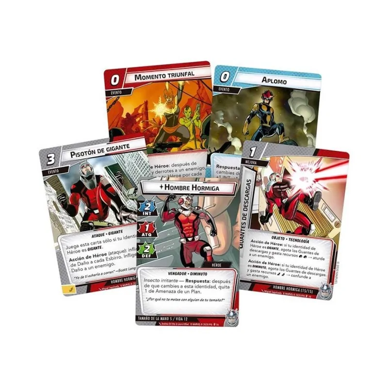 Marvel Champions: Ant-Man de Fantasy Flight Games en Juegos de Cartas | La Cueva Roja