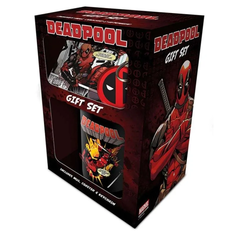 Caja Set de Regalo Deadpool de Pyramid en Merchandising | La Cueva Roja