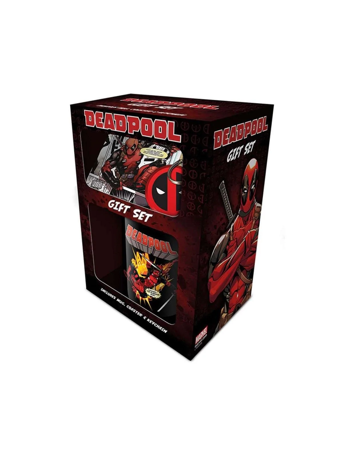 Caja Set de Regalo Deadpool de Pyramid en Merchandising | La Cueva Roja