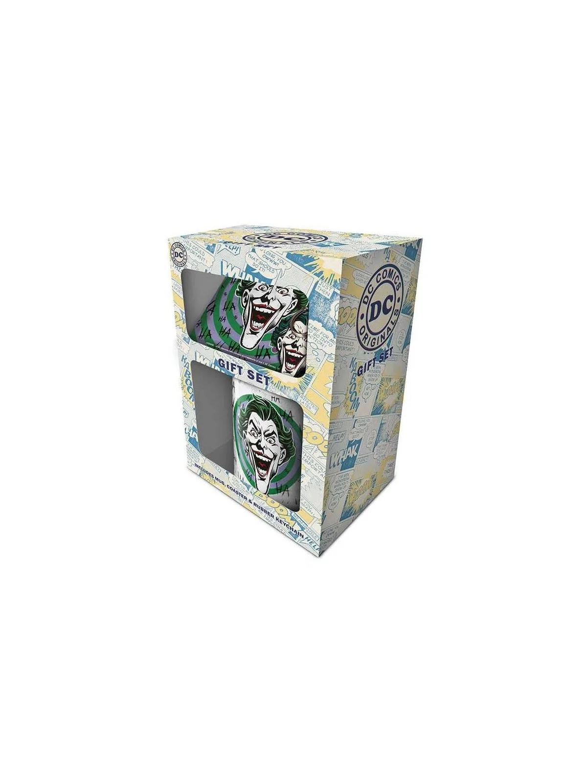 Set de Regalo DC Joker Caja (Hahaha) de Pyramid en Tazas - Vasos | La Cueva Roja