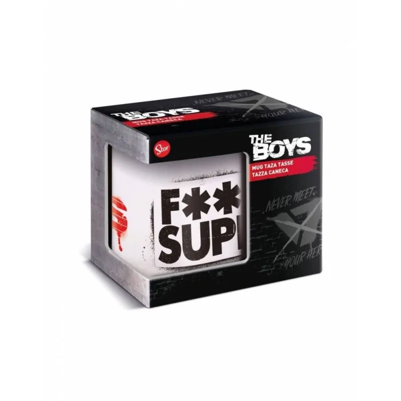 Taza Cerámica de The Boys de 325 ml de Stor en Merchandising | La Cueva Roja