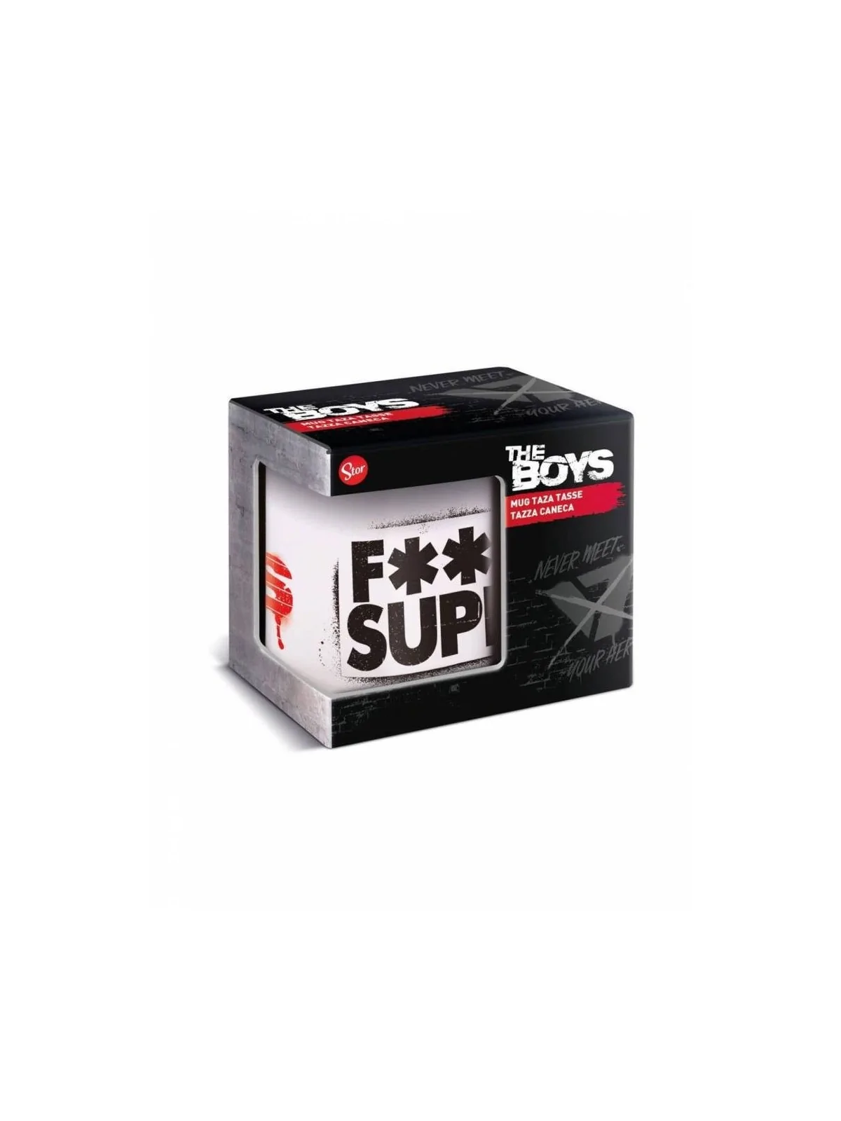 Taza Cerámica de The Boys de 325 ml de Stor en Merchandising | La Cueva Roja