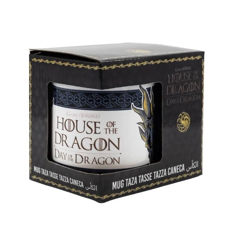 Taza de Cerámica de Casa de Dragon de 325ml de Stor en Merchandising | La Cueva Roja