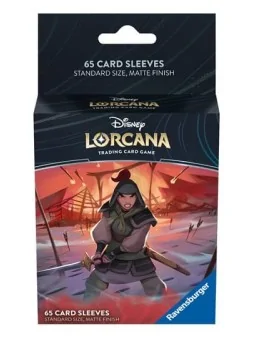 Disney Lorcana TCG Fundas de Cartas Mulan (Inglés) de Ravensburger en Disney Lorcana | La Cueva Roja