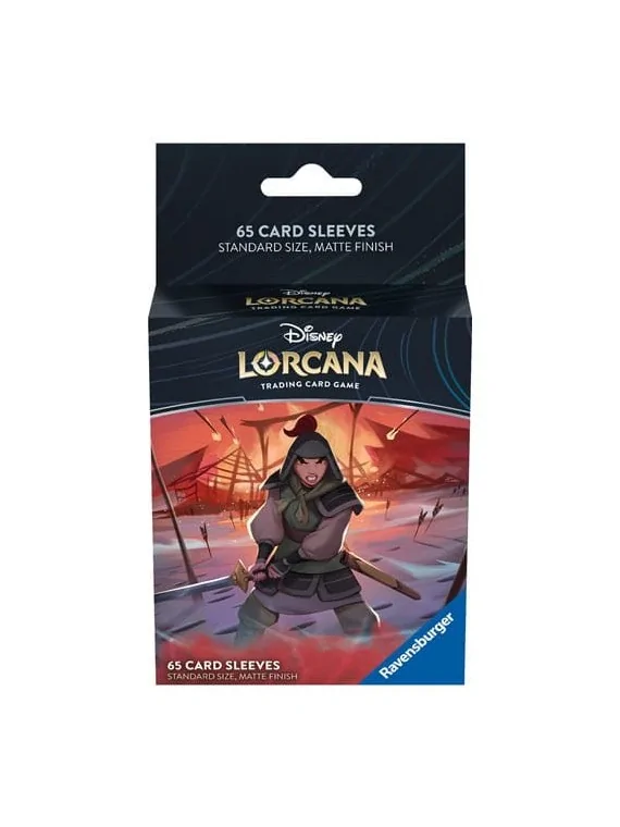 Disney Lorcana TCG Fundas de Cartas Mulan (Inglés) de Ravensburger en Disney Lorcana | La Cueva Roja