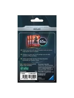 Disney Lorcana TCG Fundas de Cartas Mulan (Inglés) de Ravensburger en Disney Lorcana | La Cueva Roja