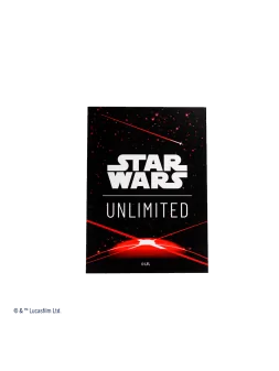 Star Wars Unlimited: Art Sleeves Double Space Red de Gamegenic en Star Wars: Unlimited | La Cueva Roja