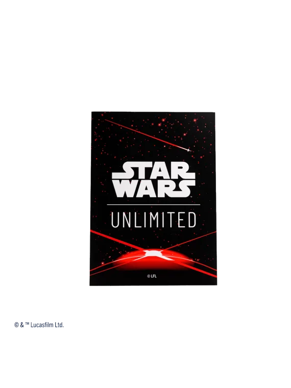 Star Wars Unlimited: Art Sleeves Double Space Red de Gamegenic en Star Wars: Unlimited | La Cueva Roja