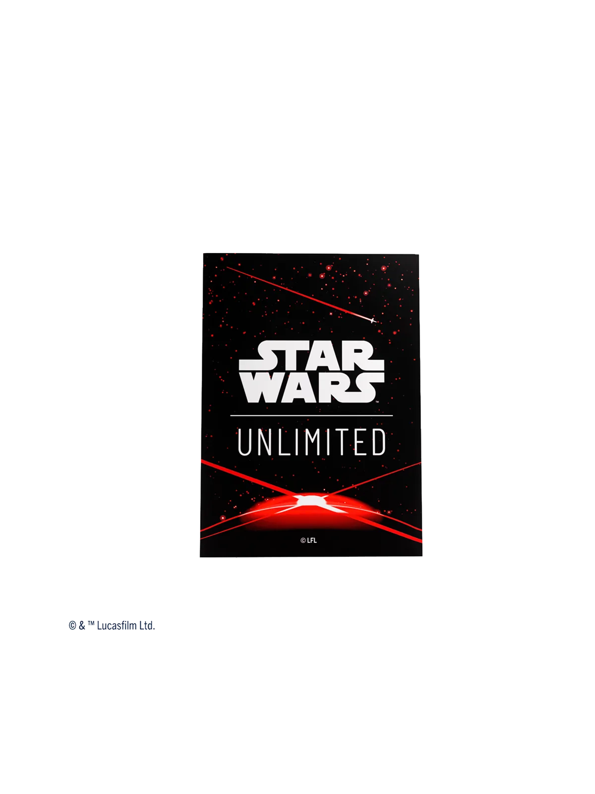 Star Wars Unlimited: Art Sleeves Double Space Red de Gamegenic en Star Wars: Unlimited | La Cueva Roja